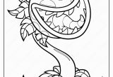 Plants Vs Zombies Coloring Pages Pdf Free Printable Plants Vs Zombies Chomper Coloring