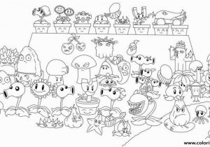 Plants Vs Zombies Coloring Pages Print Plants Zombies Coloring Pages Chomper Pvz All Line