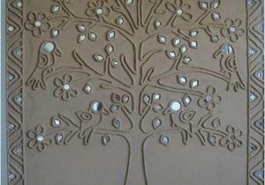 Plaster Of Paris Wall Murals Plaster Of Paris with Mirror Work Indian Google Search