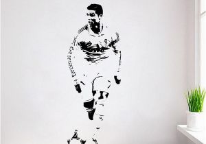 Play Ball Wall Mural Cristiano Ronaldo Wall Decal Sticker Cr7 Footballer soccer Wall Art Decor Cheap Wall Murals and Decals Cheap Wall Sticker From Glenae $37 19