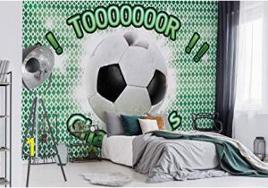 Play Ball Wall Mural Wallsticker Warehouse Fussball Fototapete Tapete