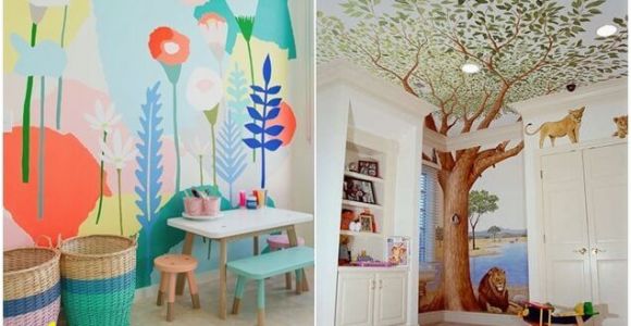 Playroom Wall Mural Ideas Cover A Wall with A Creative Mural