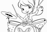 Plum Pudding Strawberry Shortcake Coloring Pages Plum Pudding Playing Drums Plum Pudding