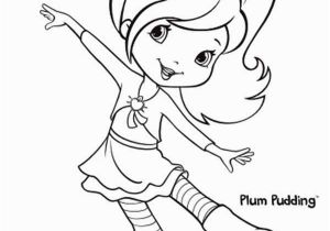 Plum Pudding Strawberry Shortcake Coloring Pages Strawberry Shortcake Friend Plum Pudding Coloring Page