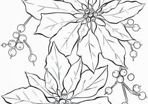 Poinsettia Coloring Page Poinsettia Line Art Christmas Card Ideas