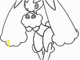 Pokemon Buneary Coloring Page Best Pokemon Color by Number Pages