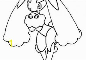 Pokemon Buneary Coloring Page Best Pokemon Color by Number Pages