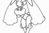 Pokemon Buneary Coloring Page Lopunny Pokemon Coloring Page More Pokemon Coloring Sheets On