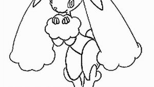 Pokemon Buneary Coloring Page Lopunny Pokemon Coloring Page More Pokemon Coloring Sheets On