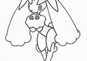 Pokemon Buneary Coloring Page Lopunny Pokemon Coloring Page More Pokemon Coloring Sheets On