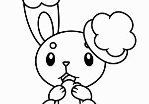 Pokemon Buneary Coloring Page Pokemon Diamond Pearl Coloring Pages Coloringpages1001