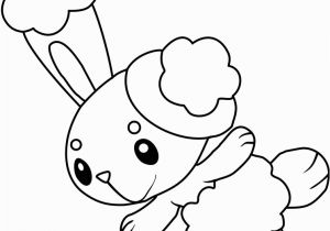 Pokemon Buneary Coloring Page Simisear Coloring Page Best Pokemon Coloring Pages Emolga