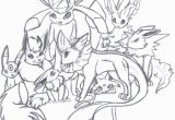 Pokemon Coloring Pages Eevee Evolutions together Coloring Pages Eevee Evolutions to Her Coloring Pages