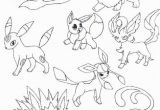 Pokemon Coloring Pages Eevee Evolutions together Pokemon Coloring Pages Eevee Evolutions to Her En 2020