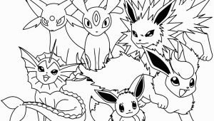 Pokemon Coloring Pages Eevee Evolutions together Pokemon Coloring Pages Eevee Evolutions to Her In 2020