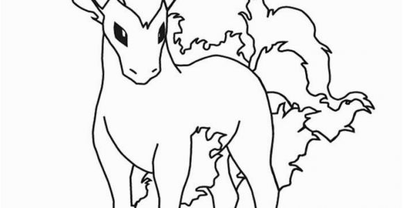 Pokemon Coloring Pages Fire Type Ponyta Pokemon Coloring Page Color Me A Rainbow â