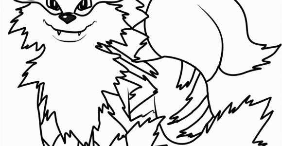 Pokemon Coloring Pages Online Arcanine Pokemon Coloring Page Free Pokémon Coloring Pages