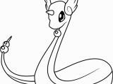 Pokemon Coloring Pages Online Dragonair Pokemon Coloring Page Free Pokémon Coloring Pages