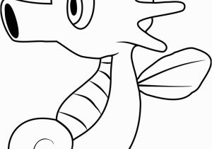 Pokemon Coloring Pages Online Horsea Pokemon Coloring Page Free Pokémon Coloring Pages