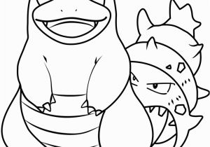 Pokemon Coloring Pages Online Slowbro Pokemon Coloring Page Free Pokémon Coloring Pages