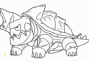 Pokemon Coloring Pages Sword and Shield Coloring Page Pokémon Sword and Shield Drednaw 15