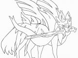 Pokemon Coloring Pages Sword and Shield Zacian From Pokémon Sword and Shield Coloring Page