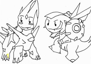 Pokemon Dialga and Palkia Coloring Pages Baby Dialga and Palkia Lineart by Kangurocow On Deviantart