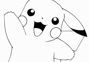 Pokemon Go Coloring Pages Printable Pokémon Go Pikachu Waving Coloring Page