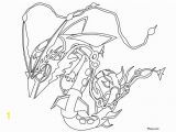 Pokemon Mega Rayquaza Coloring Pages 28 Collection Of Mega Rayquaza Drawing