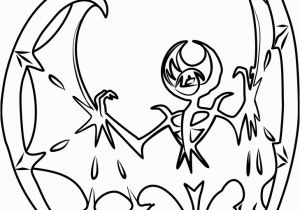 Pokemon Sun and Moon Coloring Pages Lunala Pokemon Sun and Moon