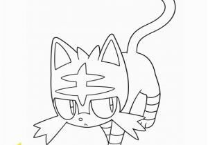 Pokemon Sun and Moon Coloring Pages Pokemon Sun Moon Official Starter Coloring Book Pages