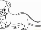 Pokemon Sun and Moon Coloring Pages Yungoos Pokemon Sun and Moon