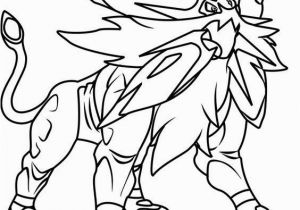 Pokemon Sun and Moon Printable Coloring Pages 22 Pokemon Ausmalbilder Lunala Colorprint