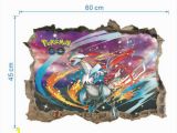 Pokemon Wall Mural Uk New Pokemon Go Pikachu Mural Wall Decals Sticker Kids Room Decor