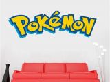 Pokemon Wall Mural Uk Removable Pokemon Mural Wall Sticker Diy Word Art Decal Pvc Kids