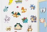 Pokemon Wall Mural Uk Removable Wall Art Stickers Amazon