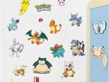 Pokemon Wall Mural Uk Removable Wall Art Stickers Amazon