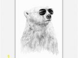 Polar Bear Wall Mural Don T Let the Sun Go Down Bear East Urban Home Frame Options