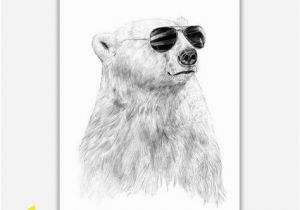 Polar Bear Wall Mural Don T Let the Sun Go Down Bear East Urban Home Frame Options