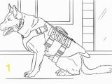 Police Dog Coloring Pages Printable K 9 Police Dog Coloring Page