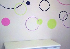 Polka Dot Wall Mural Dotty Dots Circle Wall Decals 4 Color Large Dot Wall