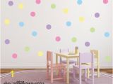 Polka Dot Wall Mural Polka Dot Wall Stickers Dot Wall Decals Circle Wall Decals