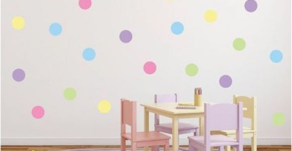 Polka Dot Wall Mural Polka Dot Wall Stickers Dot Wall Decals Circle Wall Decals