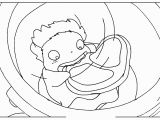 Ponyo Coloring Pages to Print Ponyo Coloring Pages to Print