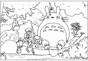 Ponyo Coloring Pages to Print totoro Coloring Pages to and Print for Free