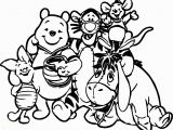 Pooh Bear and Friends Coloring Pages Awesome Winnie the Pooh Friends Coloring Page