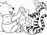 Pooh Bear and Friends Coloring Pages Coloring Pages Winnie the Pooh