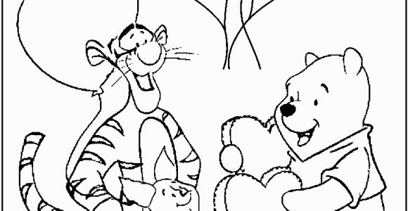 Pooh Bear and Friends Coloring Pages Pooh and Friends Printables