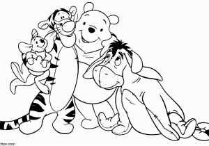 Pooh Bear and Friends Coloring Pages Winnie the Pooh and Friends Printable Coloring Pages 2