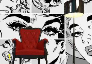 Pop Art Wall Murals the Use Of Ics and Cartoons is Typical Of the Pop Art Home